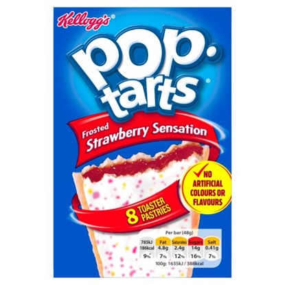 Picture of KELLOGGS POP TARTS STRAWBERRY 384GR